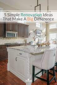 Five Simple Renovation Ideas That Make A Big Difference Easy Kitchen Renovations Kitchen Remodel Small Renovation