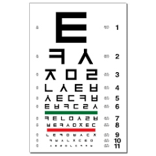 Korean Eye Chart