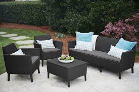 When you buy a keter provence 5 seater corner sofa set online from wayfair.co.uk, we make it as easy as possible for you to find out when your product will be delivered. Divan Plastikovyj Dlya Sada I Terrasy Keter Salemo 3 Seater Sofa 244100 Grafit