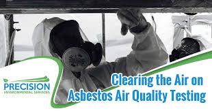 During this time, airborne particles are collected on the filter which is then prepared for examination under a microscope. Clearing The Air On Asbestos Air Quality Testing Precision Environmental Services