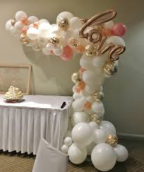 Pin By Mel B On Parties Wedding Balloons Rose Gold Balloons Baloons Wedding