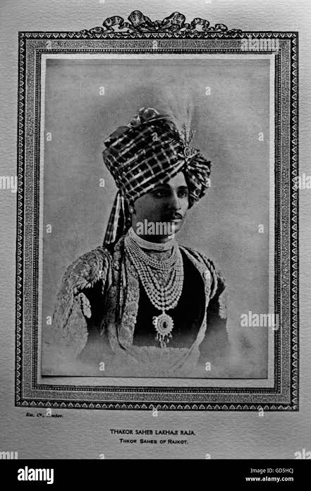 Thakur Saheb of Rajkot Stock Photo - Alamy