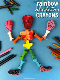 Let's celebrate the work people do in our communities. Upcycled Crayons Make A Gorgeous Rainbow Skeleton
