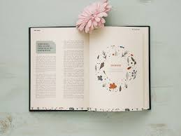 Open Book Mockup With Pink Flower Free Mockup In 2020 Open Book Pink Flowers Free Mockup