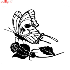 Kumpulan gambar tato tribal unik keren dan artistik. 15 5cm 13cm 2017 New Style Hot Tribal Tattoo Butterfly Skull Rose Flower Lovely Car Sticker Vinyl Motorcycle Suvs Car Styling Car Styling Car Stickersticker Vinyl Aliexpress