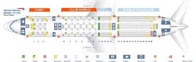 Seat Map And Seating Chart Boeing 777 200er Four Class Layout British Airways British Airways Boeing 777 Boeing