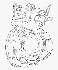The spruce / wenjia tang take a break and have some fun with this collection of free, printable co. Disney Princess Belle Coloring Pages To Kids Related Drawing Princess Beauty And The Beast Hd Png Download Transparent Png Image Pngitem