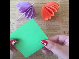 Berikut ini beberapa kerajinan dari kertas origami yang mudah untuk dibuat dan umum bagi semua orang. Cara Membuat Payung Dari Kertas Youtube