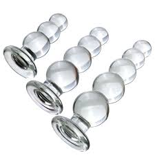 3 größen Big Ball Pyrex Glas Anal Dildos Butt Plug Kristall Vagina Perlen  Gefälschte Penis Weibliche Masturbieren Erwachsene Sex Spielzeug Frauen  männer - AliExpress