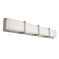 Artika Subway 35 In Stainless Steel Led Vanity Light Bar Trk4sub N On The Home Depot