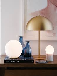 Maybe you would like to learn more about one of these? Romy 1 Light Table Lamp In Brass Round Table Lamp Desk Lamp Design Modern Lamp