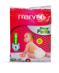 Marvel Diaper Pant 4pcs L