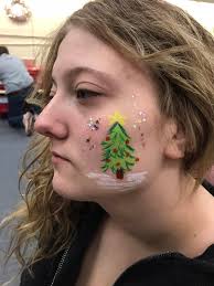 Thank you to Terri Liebe for hiring me to face paint at her Christmas party  and before the Weyauwega Holiday Parade. Thank you to all the kiddos and  adults I painted.