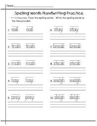 Practice cursive writing worksheets & learn how to write in cursive. Handwriting Practice Worksheets Sentences Preschool Worksheet Gallery