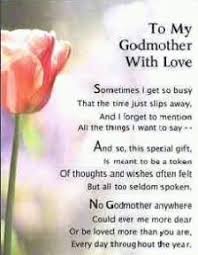 My Godmother Poem Godmother Poem Happy Birthday Godmother Godmother