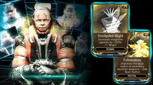 Warframe Stockpiled Blight Kunai Mod Fulmination Youtube Kunai are equipped a type of ammunition used for the skill throw kunai. warframe stockpiled blight kunai mod fulmination