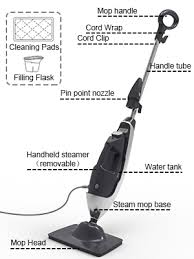 Amazon Com Light N Easy Steam Mop Cleaners 5 In 1 With Detachable Handheld Unit Multi Purpose Floor Steamer For Hardwood Grout Tile Laminate Handheld Cleaner For Kitchen Clothes Sofa Window Black 7688anb