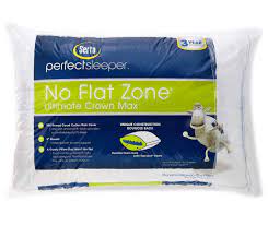 Serta Perfect Sleeper No Flat Zone Crown Max Bed Pillow Big Lots Bed Pillows Serta Perfect Sleeper Pillows