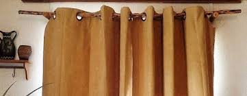 70 90 Wood Curtain Rod Natural Wood Curtain Etsy Wood Curtain Rods Wood Curtain Rustic Curtains
