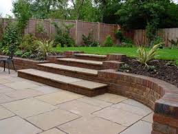 Pin By Cheryl Clark On Gardening Sloped Garden Garden Stairs Garden Design