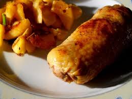 Cuisse De Pintade Farcie Aux Morilles Pommes Roties Pintade Farcie Cuisses De Pintade Pomme Rotie