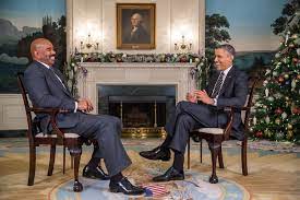 By daisy barringer thanksgiving is right around the corner, and … read more. Steve Harvey Gets Obama Interview Politico