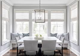 This can be the dining room and you can design it in a way that allows to be cozy and welcoming but also elegant and with a touch of formal style for those special occasions. Breakfast Nook Transitional Dining Room Detroit By Petrucci Johnson Homes Houzz