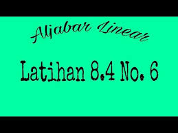 Chord dasar kunci gitar & lirik lagu ©chordtela.com. Aljabar Linear Howard Anton Edisi 9 Transformasi Linear Lat 8 4 No 6 Youtube