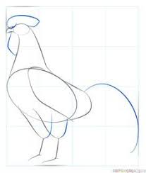 350x345 how to draw chickens and hens with easy step by step drawing. How To Draw A Rooster Step By Step Drawing Tutorials For Kids And Beginners Drawing Tutorial Drawings On Lined Paper Anime Drawings Tutorials