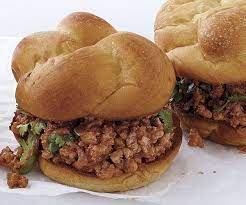 Season with salt and pepper. Turkey Sloppy Joes With Hoisin And Cilantro Fine Cooking Neat Alternative To Tomato Sauce Turkey Sloppy Joes Recipes Fine Cooking