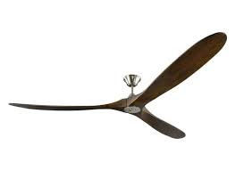 Monte Carlo Maverick Super Max In 2020 Brushed Steel Ceiling Fan Living Room Ceiling Fan