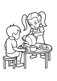 Currently, i suggest birthday party coloring sheets for you, this article is related with winnie the pooh heffalump coloring. Coloring Pages Tea Party Coloring Pages For Kids