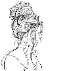 Toddler girl hairstyles come in a wide range of styles: Pencil Sk H Long Hair Girl Drawing Novocom Top