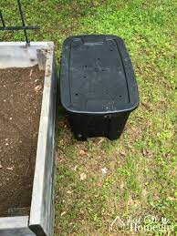 Shop for rubbermaid baskets & bins at walmart.com. Diy Tote Compost Bin Just Call Me Homegirl