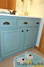 Bathroom vanities typically feature a sink as well as a cabinet for storing toiletries, cleaning products, towels and other items. 11 Low Cost Ways To Replace Or Redo A Hideous Bathroom Vanity Hometalk
