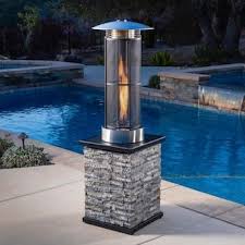 Allen Roth 34000 Btu Brown Steel Tabletop Liquid Propane Patio Heater Lowes Com Propane Patio Heater Patio Heater Outdoor Heaters Patio