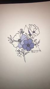 If you want to learn drawing flowers, you are in right place. Purple Flower Drawing Drawing Flower Purple In 2021 Flower Drawing Art Drawings Simple Drawings