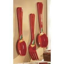 Ceramic Apple Wall Decor 3pc Trio Set Red Apple Apple Kitchen Decor Ceramic Apple Apple Decorations