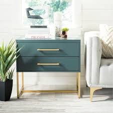 Estelle 2 Drawer Nightstand 2 Drawer Nightstand Teal Nightstands Furniture