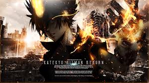 Hitman Reborn: Tsuna Wallpaper (1366x768) : r/khr