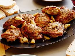 Roasted Garlic Clove Chicken Recipe Food Network Recipes Chicken Dinner Chicken Recipes