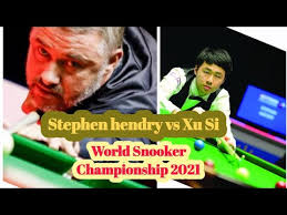 Maybe you would like to learn more about one of these? Stephen Hendry Vs Xu Si World Snooker Championship 2021 Round 2 Part 2 Youtube