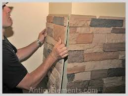 Faux Stone Wall Panels Easier Then Drywall Mdb Faux Stone Wall Panels Faux Stone Walls Stone Wall Panels