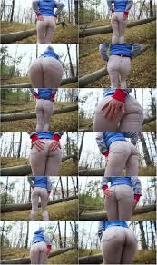 Real Amateur In Tight Pants Showing Off Her Visible Panty Line Ass Outdoor  - teasecombo - 4K Ultra HDMP4