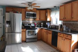 Kitchen cabinets take up the most space in the kitchen and are the first thing people notice when entering the kitchen. How To Paint Oak Kitchen Cabinets Weekend Craft