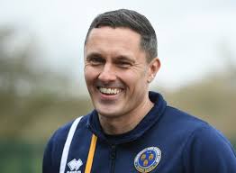 Ben Godfrey Bryn Morris Shrewsbury Town Editorial Stock Photo