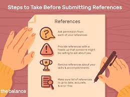 Even if the interviewer doesn't ask for it, you should offer it up before you leave and encourage them to call. How To Format A List Of Professional References