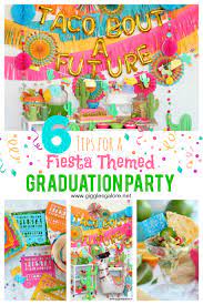 Let your guests build their own taco with a buffet of toppings and flavors. 6 Tips For A Fiesta Themed Graduation Party Giggles Galore
