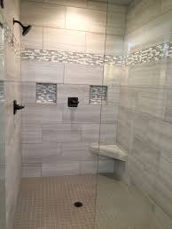 Who Needs A Spa Day When You Have A Bathroom Like This This Walk In Tile Shower Is From Luxury Bathroom Tiles Bathroom Remodel Shower Bathroom Remodel Designs