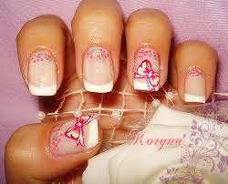 unghii cu fundita nails beauty